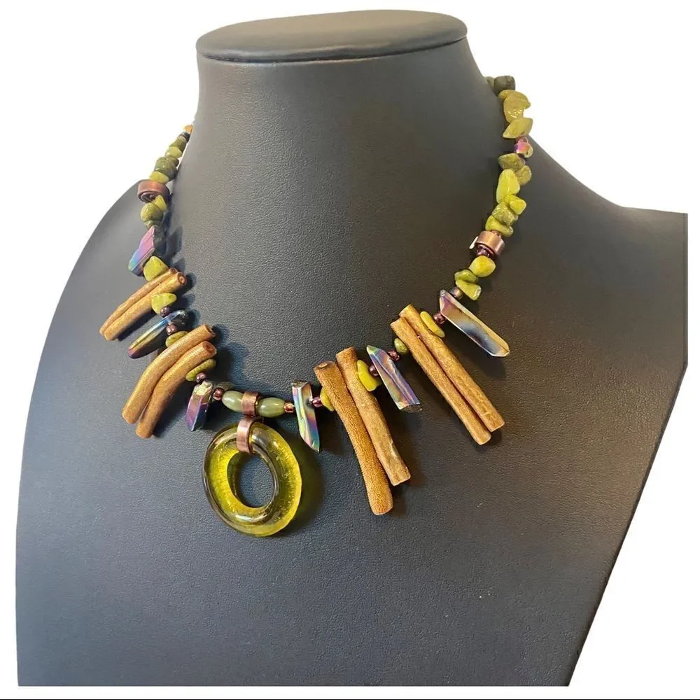 Victoria Tane  Artisan Designed & Handcrafted Tribal Style Necklace